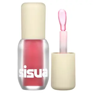 Unleashia Sisua, Popcorn Syrup Lip Plumper, No. 1 Strawberry Cream, 3.8 g