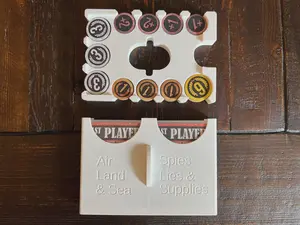 Air, Land, & Sea Insert / Organizer with Spies, Lies, and Supplies Expansion - Made using Solar Power