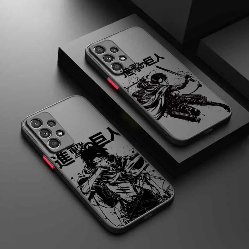 Attack On Titan Anime Silicon Smartphone Case - Customized Protective Cover with Titan Artwork, Camera-Safe, Fits Multiple Sizes for Samsung S26,S25,S24,S23,S22,S21,A12,A13,A14,A15,A16,A25,A35,A52,A54 Ultra,Plus,FE Mobile Accessories