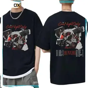 Hunxho One Night Only Tour 2024 Concert T Shirt Tee