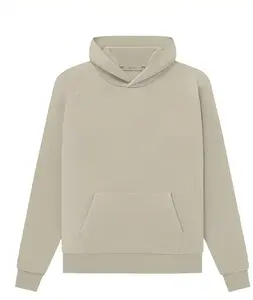 Seal colored hoodie Half size oversized fit/037 Menswear Sweatshirts Tops Pullover Kangaroo Casual