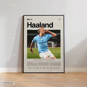Erling Haaland - Manchester City FC poster