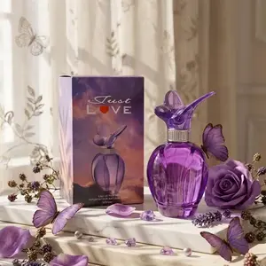 Just Love Eau De Parfum – A Captivating Journey Through Enchanted Clouds 100ml / 3.4 fl.oz.Top Notes:Rich blackcurrant, wild berries, or red apple, with a hint of mature fruit's sweet and sour tang