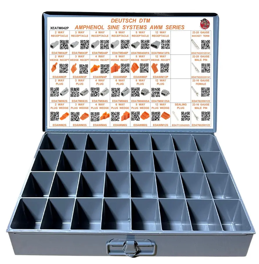 XEATM042P  AMPHENOL  ATM  ASSORTMENT  DEUTSCH  DTM