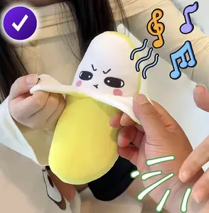 Interactive Music Plush Toy Set Banana Strawberry Carrot Electric Plushies for Parent-Child Interaction Couples Friends Prank Valentine’s Day Easter Party Gift Stuffed Animals Cute Girly Toys