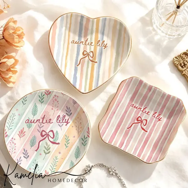 Personalized Aunt Ring Dish, Pregnancy Announcement Gift For Auntie, Tia Zia Jewelry Dish, New Aunt Gift Ideas, Birthday Gift For Aunt