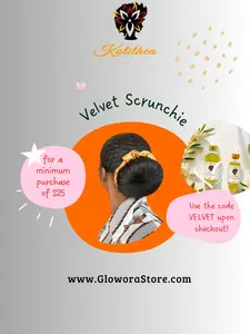Kalithea Hair Oil & Velvet Scrunchie