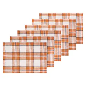 Gibson Plaid Placemat Set of 6 by Valerie