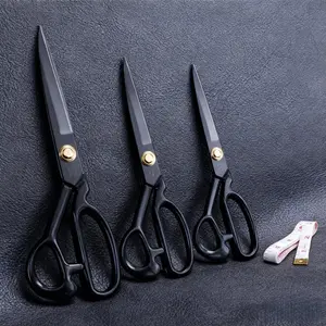 Professional Tailor Scissors, 1 Count Multipurpose Stainless Steel Scissors, Multifunctional Scissors for Cutting Fabric, Leather, Craft, Sewing Supplies, Sewing Supplies Crafts