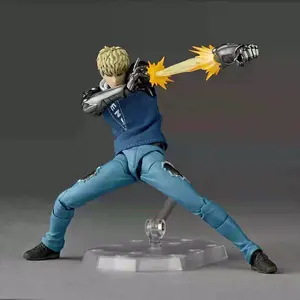 Ko Genos Anime Action Figures One Punch Man Figurine Joint Movable Model Statue Kids Toys Birthday Surprise Gifts Doll