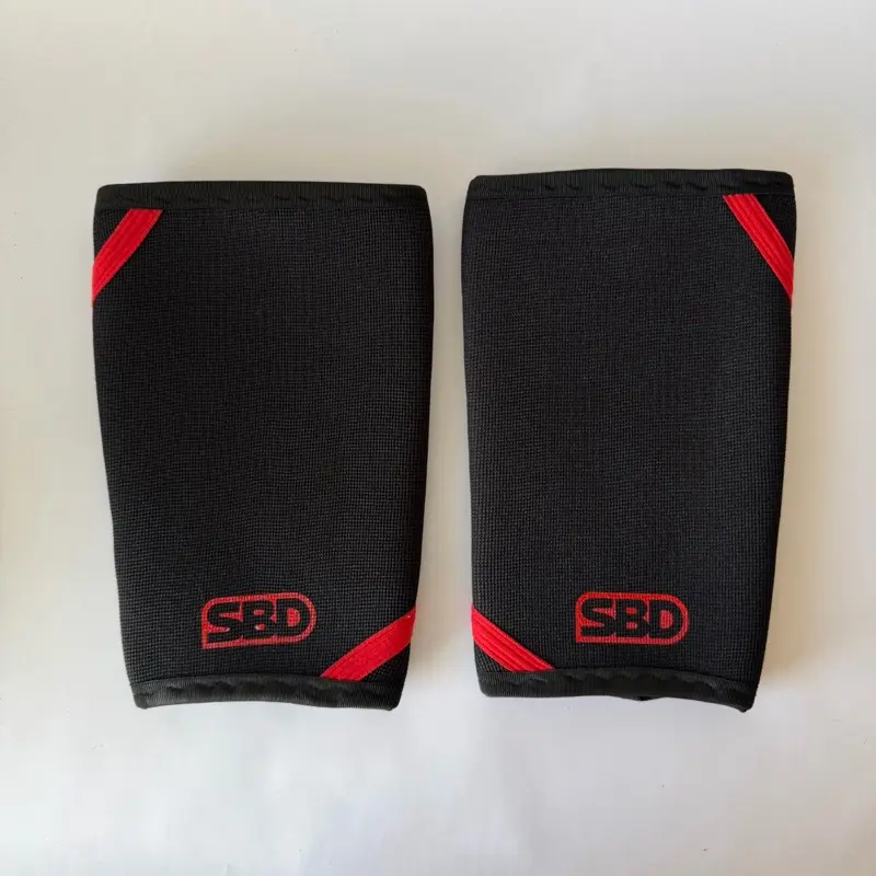 SBD 7mm Powerlifting Knee Sleeves, Compression Support Sleeves for Weightlifting Athletes