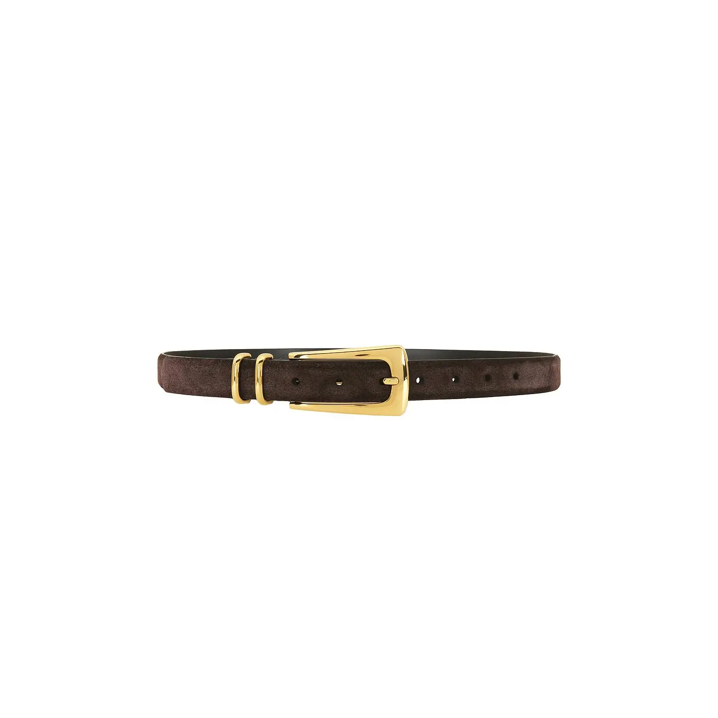 Madewell Elongated Buckle Belt in Cark Carob Madewell Elongated Buckle Belt in Cark Carob