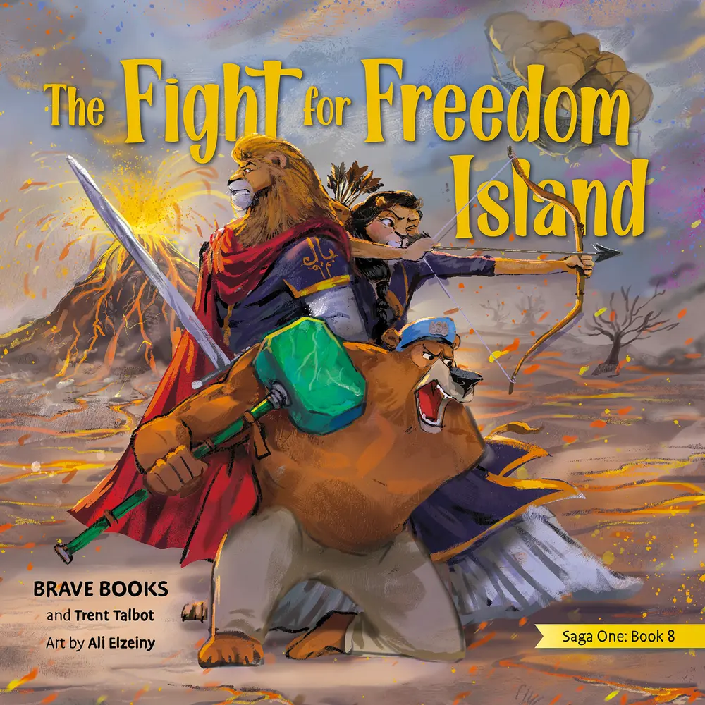 Used Printed Book - The Fight for Freedom Island Novel by Trent Talbot, English Paperback with Envelope, 0.6 lb Reading Material (School & Educational Supplies, Office Stationery & Supplies)