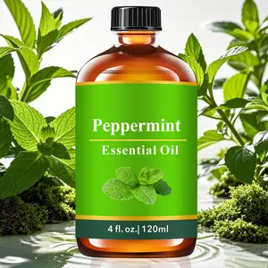 Peppermint Essential Oil 4oz Home Fragrances Scented Oil For Humidifiers, Diffusers, Candles, Car Air Fresheners- Kitchen, Entrance, Home Office