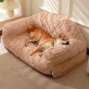 Dog Bed Winter Thickened Warm All-Season Universal Washable Dog Mat Large Dog Sleeping Pad Pet Sofa Home