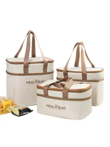 Large Capacity Lunch Box Bag, Insulated Food Container for Office & School Use, Portable Meal Storage Solution, Tote Lunch Bag