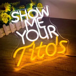 Vodka Series Bar Party Decor Neon Sign — Wall-Mounted, USB-Powered, Indoor Decorative Light, Novelty Wall Art Light