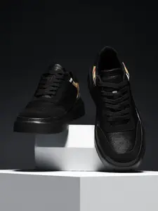 Men's Casual Sports Shoes, Fashion Design, Comfortable Breathable, Durable Lightweight, Soft Sole, All Seasons, PU Leather, Low Top, Sneaker