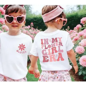 My Flower Girl Era Shirt, Wedding Party Kids Shirt, Bridal Party Shirt For Kids, Flower Girl Proposal Tee