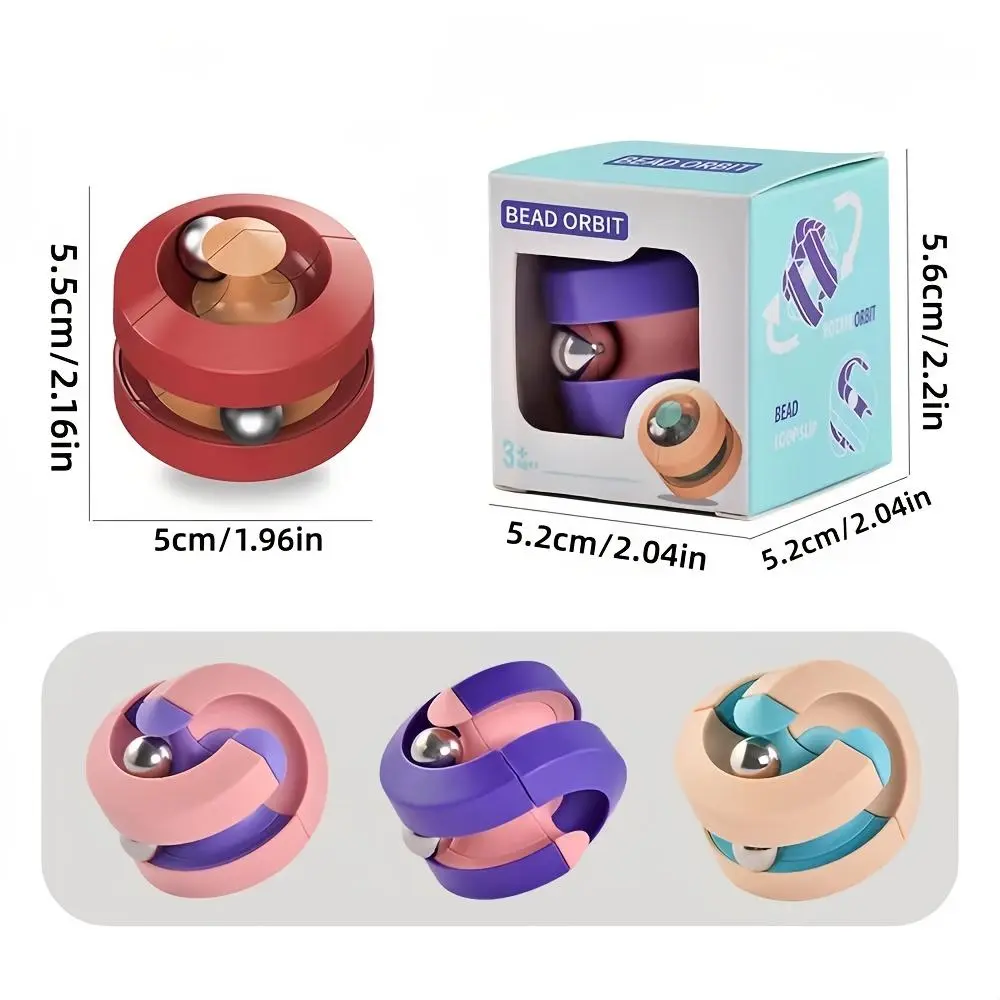 Creative Spinning Ball Gyro, a Stress-Relief Toy that Combines Fun and Intelligence. Featuring a Ring Track + Ball Core Design, Compact and Portable for Pocket Carry, Perfect for Killing Time