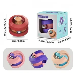 Creative Spinning Ball Gyro, a Stress-Relief Toy that Combines Fun and Intelligence. Featuring a Ring Track + Ball Core Design, Compact and Portable for Pocket Carry, Perfect for Killing Time