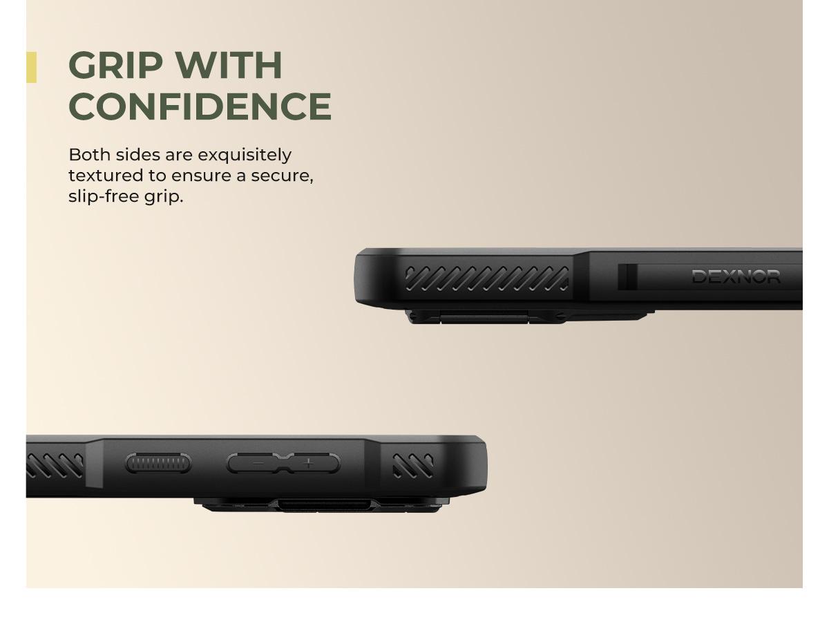 Dexnor for Samsung Galaxy S25/S25 Plus/S25 Ultra Case with Camera Cover & Adjustable Kickstand & Built-in Screen Protector, Magnetic Rugged Shockproof Bumper Cases Heavy-Duty Protective Cover (2025)