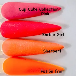 Maika’s Nails 4 pc Acrylic collection Cup Cake