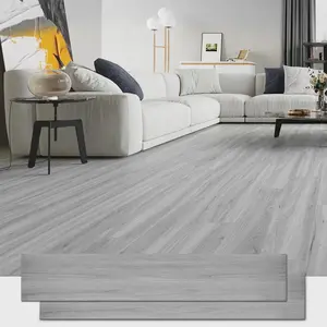 Waterproof & Non-Slip Imitation Wood Grain Floor Tiles, Thick Frosted Vinyl, Peel and Stick Wall Decals, Home Renovation Essentials, Self Adhesive Waterproof