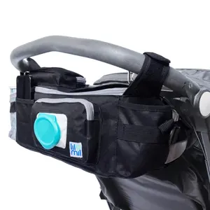 Stroller Organizer and Crossbody Diaper Bag