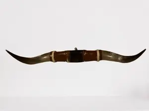 Jefe's SPECIAL #858 - 30" - XL "Doble Grande" Polished Mounted Bull Horns - Longhorns South West Art Decor