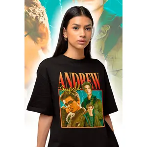 Andrew Russell Garfield Retro 90s Tee Shirt, Superhero T-shirt, Funny T-shirt, Spider Shirt, Gifts For Her, Daughter, Wife, Mom Casual Comfort