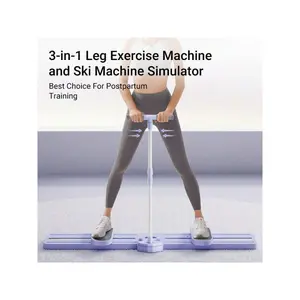 Ski Coach 3-in-1 Comprehensive Exercise Machine, Strength Training, Total Body Sculpting, Foldable and Portable Postpartum Women Pelvic Floor Muscle Repair, Hip Trainer Home Gym.