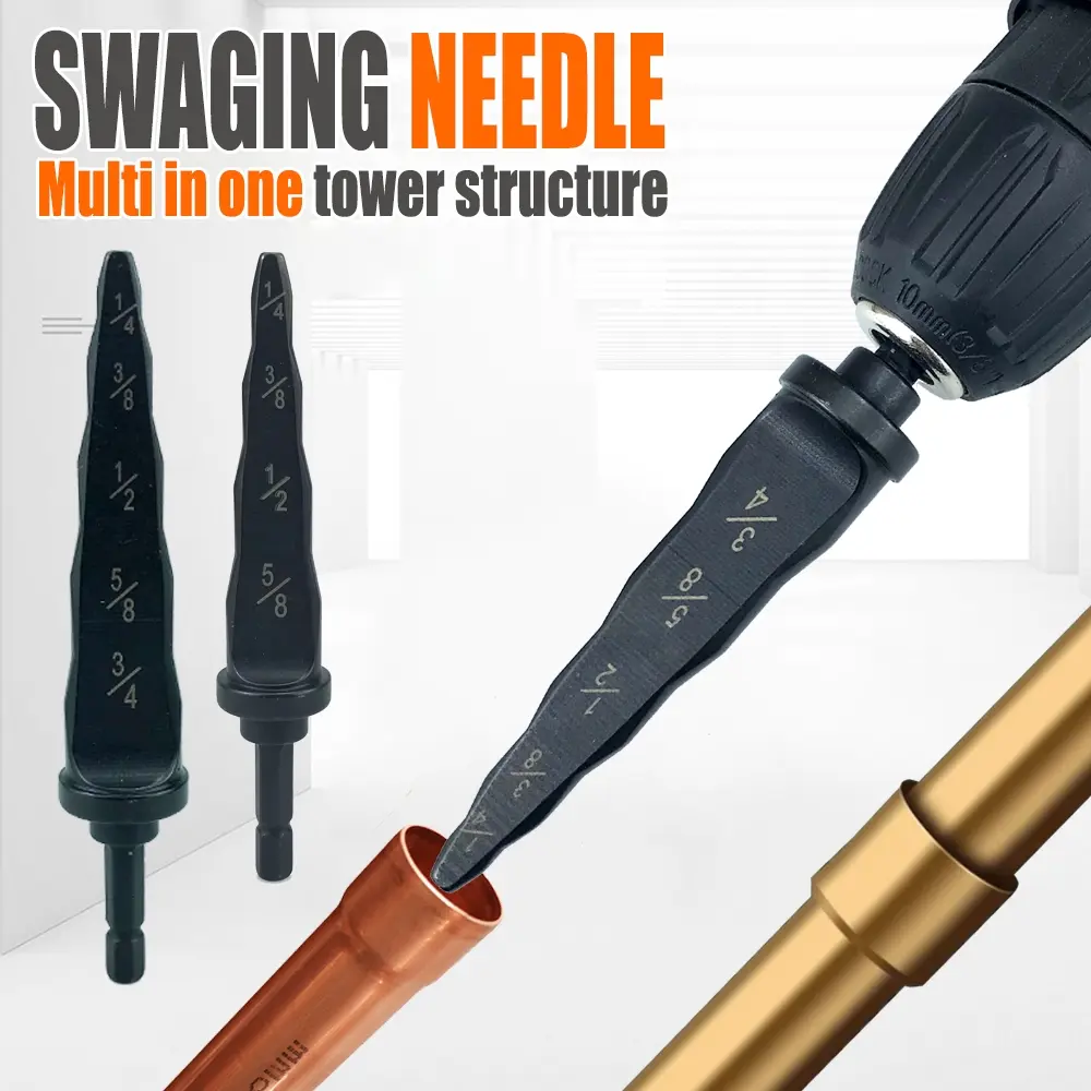 4-In-1 & 5-In-1 Electric Tube Expander Needle, Hex Handle Imperial Air Conditioning Tube Expander Ct-900s-4s, Essential Tool for Hvac Work