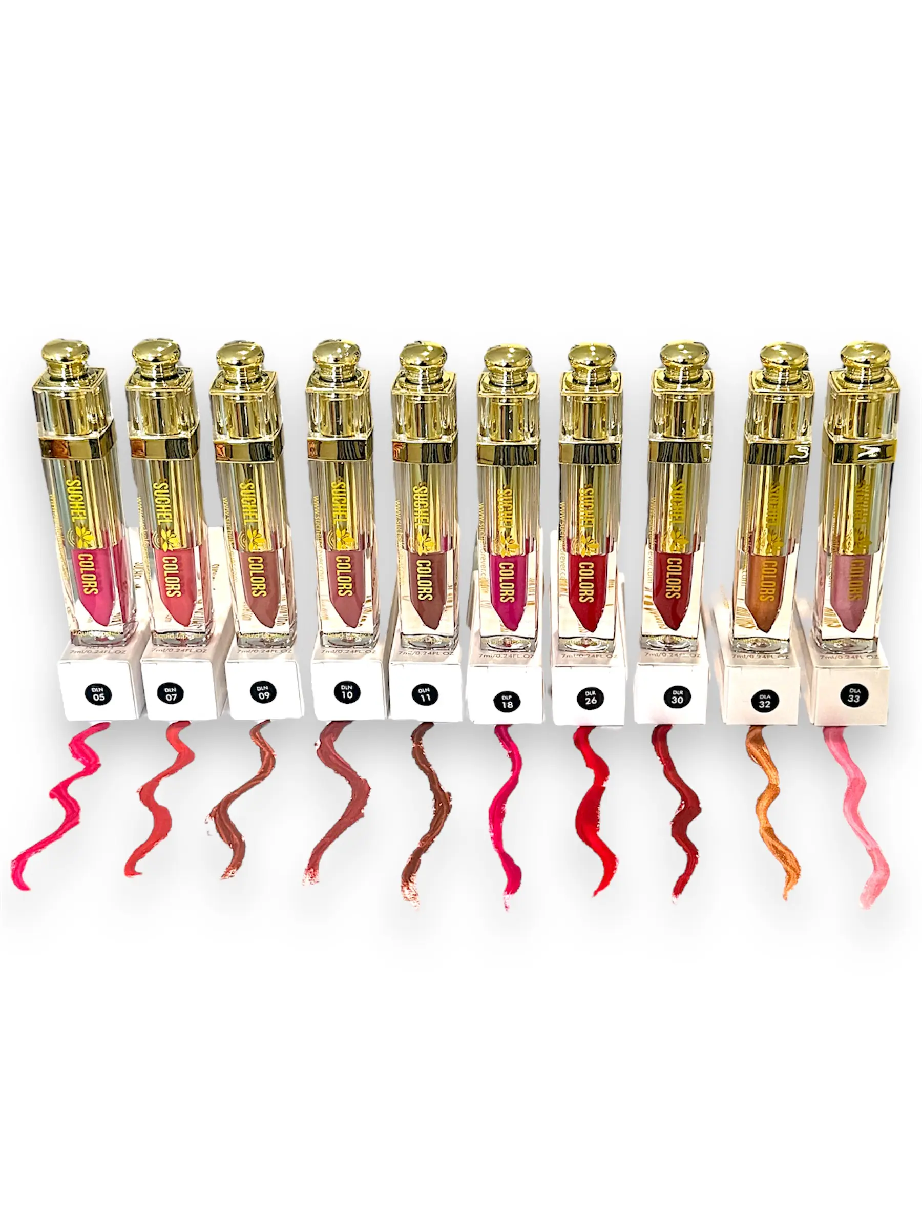 Labial Suchel Colors Liquid Lipstick Waterproof Longlasting Makeup