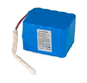 Evolutioncells ICR18650-4S5P 11AH 14.8V Li-ion Battery Pack For Chauvet Well Fit Uplight LED stage lighting