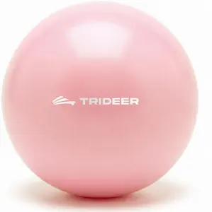 Trideer 9-Inch Small Exercise Ball, Pilates Equipment for Core Training, Physical Therapy, Balance with Inflation Straw