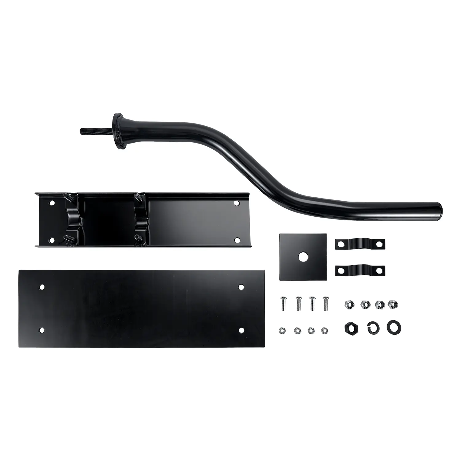 28" Heavy Duty Fender Bracket – Rust-Resistant Universal Fit for Full Radius or Half Radius Fenders, Easy Installation with Hardware Included, 1 Set per Box