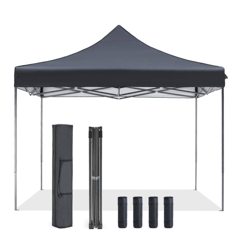 Tent 10x10 Pop Up Canopy Heavy Duty Canopy Tents for Parties Backyard Waterproof Portable Tent Pop Up Shade Canopy with Sand Bags