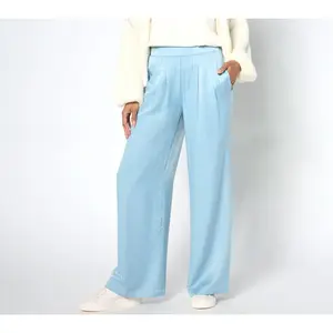 Me by Jennie Garth Petite Pebble Satin Pant