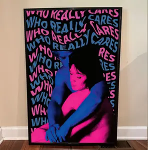 Who Really Cares TV Girl Poster, TV Girl Poster Vintage Poster