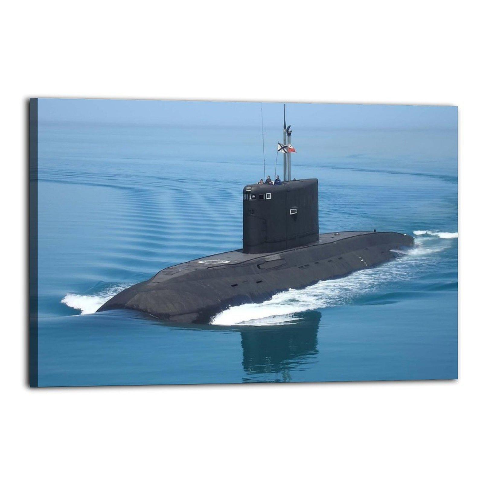 Military Submarines Poster for Russian Submarine B-237 Poster Decorative Painting Canvas Wall Art Picture Print Modern Family Bedroom Decor