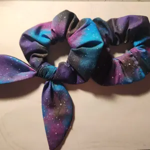 Mama & Mini Galaxy Scrunchie - Purple and Blue Hair Accessory