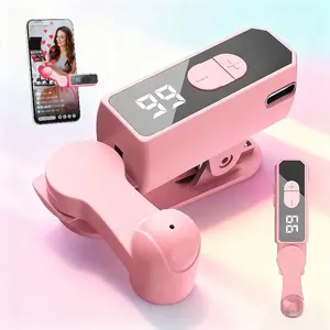 Wireless Auto Clicker for Smartphone with Built-in Battery Rechargeable Auto Tapper Digital Speed Tool Portable Selfie Feature for Live Streaming Likes Games Shopping Reward Tasks No Need to Connect to Power Source