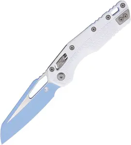 Microtech MSI Sky Blue USA MADE Everyday Carry pocket knife