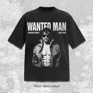 Benson Wanted Man Tour 2026 Vintage Comfort Colors T-Shirt, Vintage Music Merch Shirt, Retro 90s Music Style, New Tour 2026 Gift For Fans Classic