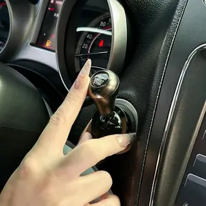 Multi-fit All Metal Car Push Start Button Cover Lever for Various TS1 Alloy Construction Easy Installation Stylish Upgrad