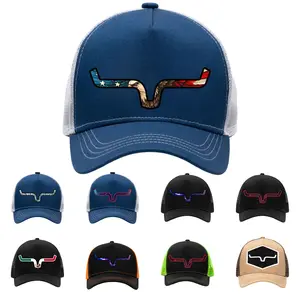 Kimes Ranch Trucker Hat for Men & Women, Adjustable Mesh Baseball Cap, Vintage Low Profile Golf Dad Hat, Classic Breathable Outdoor Cap for Ranch Work, Farm, Travel, Hiking, Summer Sports, mens hat, womens hat, trucker hats, ranch work hats