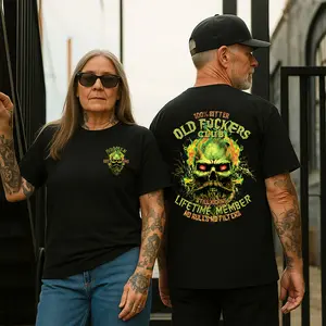 Baby Boomer Custom Shirt, Personalized Year 1946-1964 100% Bitter Old F*ckers Club Baby Boomer T-Shirt, Lifetime Member No Rules No Filters Vintage Tee, Full Size, Full Color For Men And Women