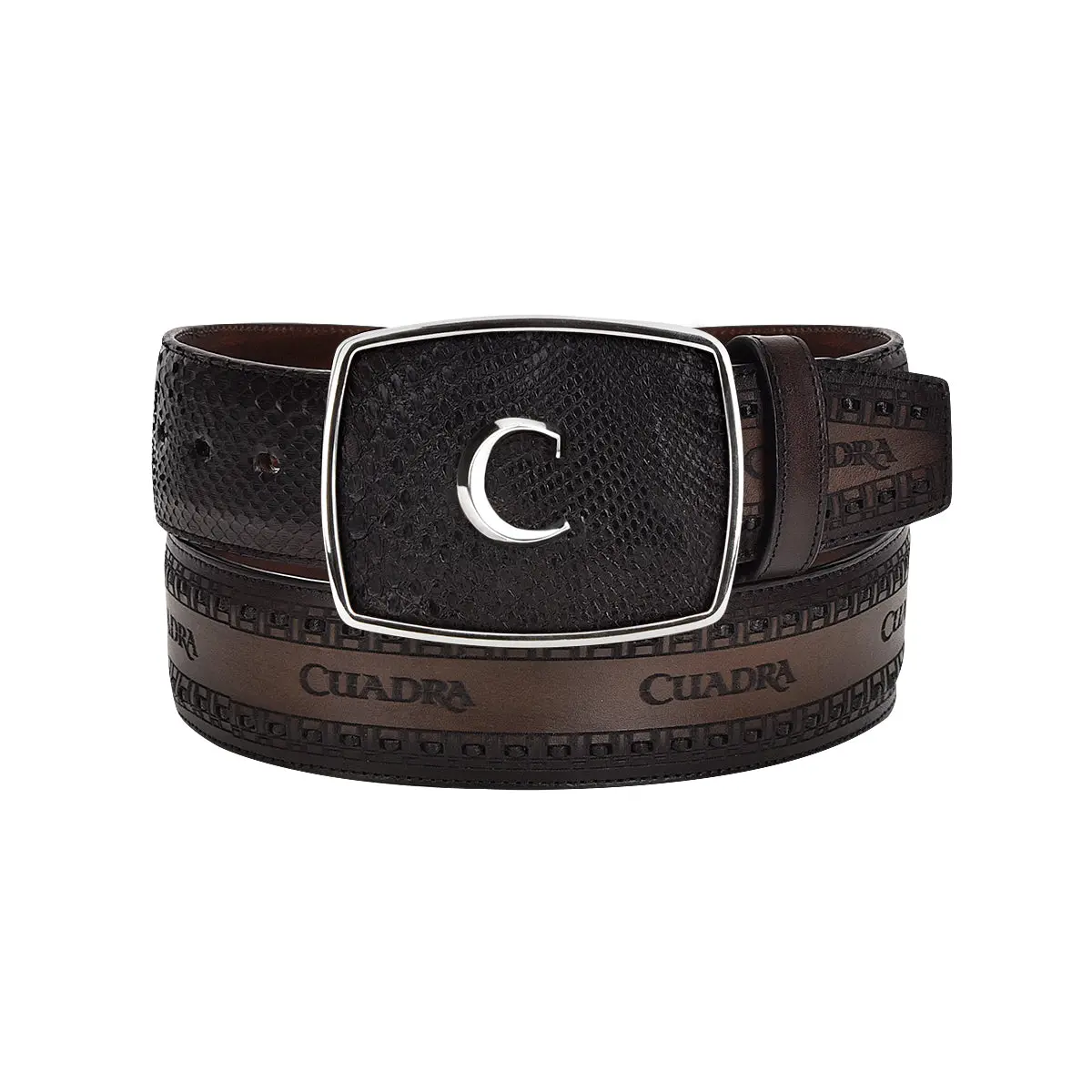 Black Python Laser Belt BC378