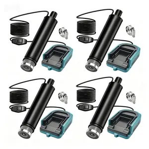 4 Pack For Mak.ita 18V Battery Compatible 500GPH Water Transfer Pump (Tool Only) with Sediment Filter - Ideal for Pool, Pond, Garden & Deep Well Drainage